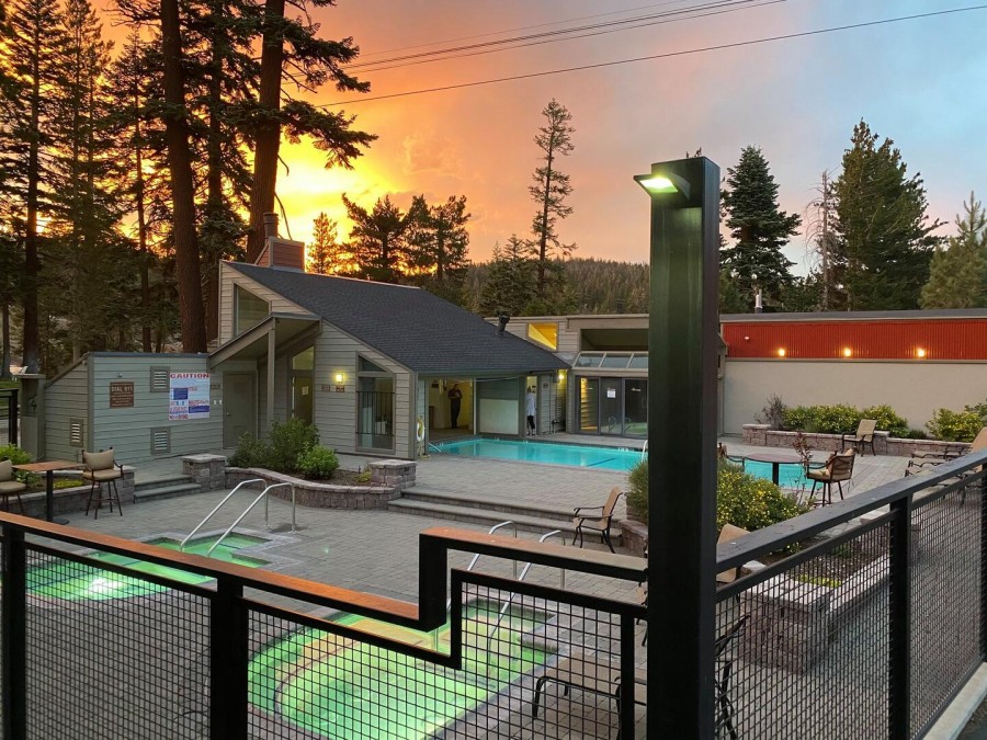 Recreation Area with 3 Spas, Pool, Sauna and BBQ