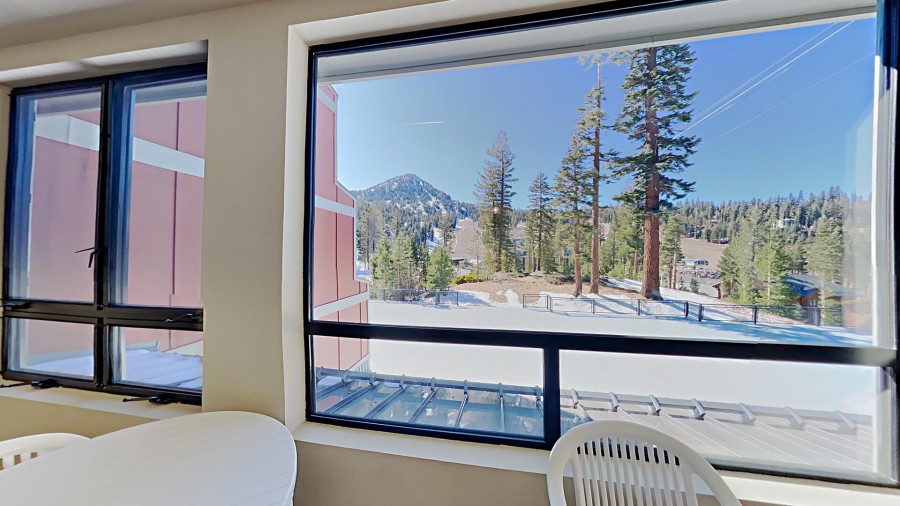 Slopeside Condo with Direct View of Mammoth Mountain
