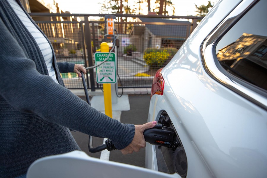 Exclusive Guest Access to Electric Car Charging Stations